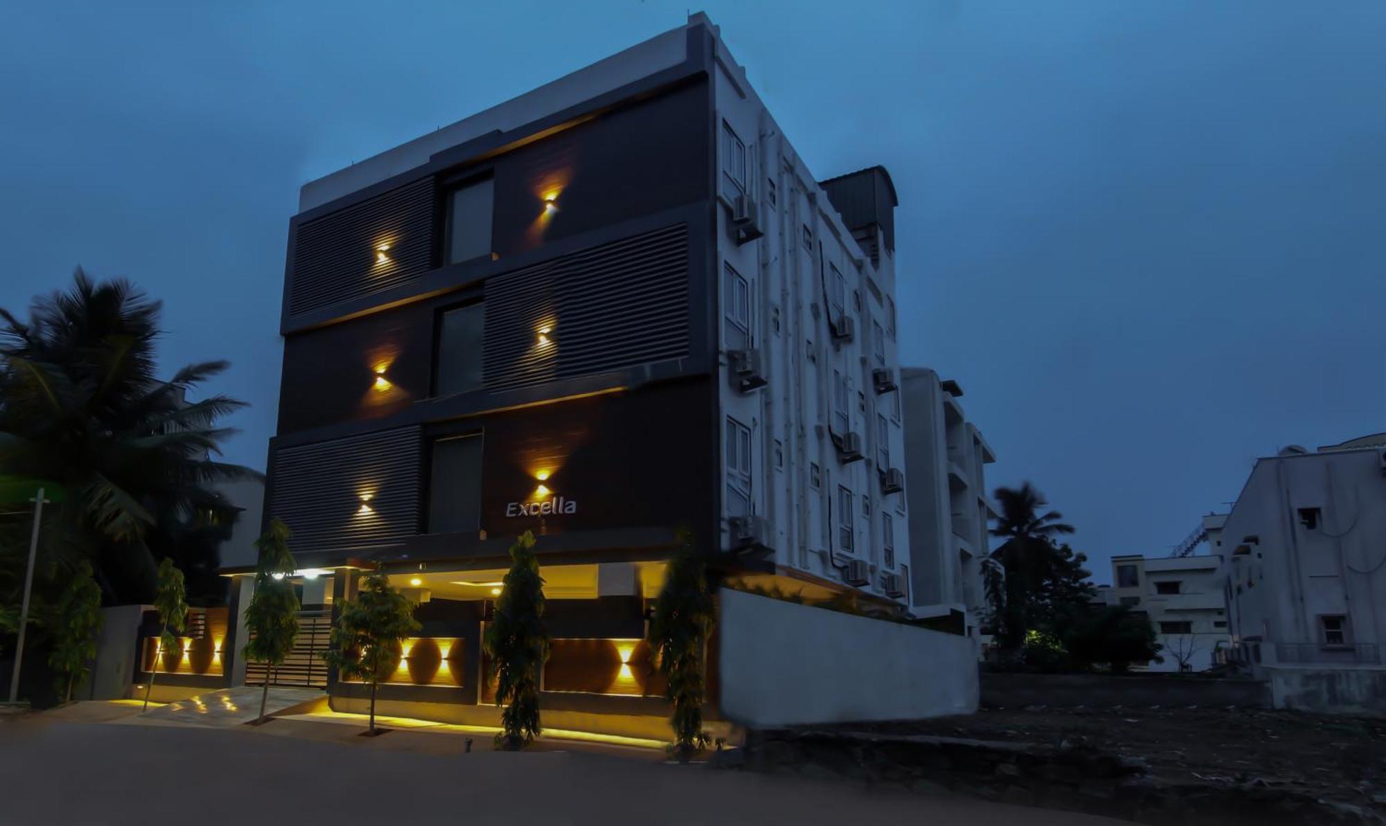 Treebo Trend Excella Hotel Visakhapatnam Exterior foto